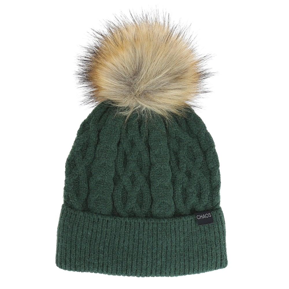 Chaos Suave Beanie FOREST GREEN